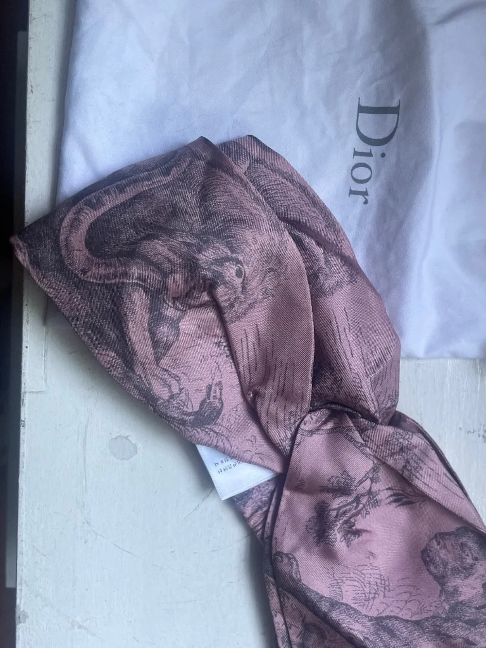 Silk headband Dior